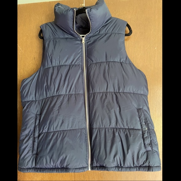 Old Navy Jackets & Blazers - Dark Blue Winter Vest